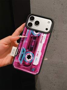 1 buah Casing Ponsel Magnetik Minimalis Premium Warna Pink, Pelindung Lembut Tahan Guncangan dengan Bukaan Besar, Kompatibel dengan Apple 17 Pro Max/11/12/13/14/15/16 Pro Max/17 dan Model Lainnya, Hadiah Liburan - MultiWarna - View 3