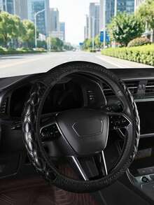 1件裝新款汽車方向盤套，無內圈，熱銷四季通用方向盤套 - 彩色 - 查看 15