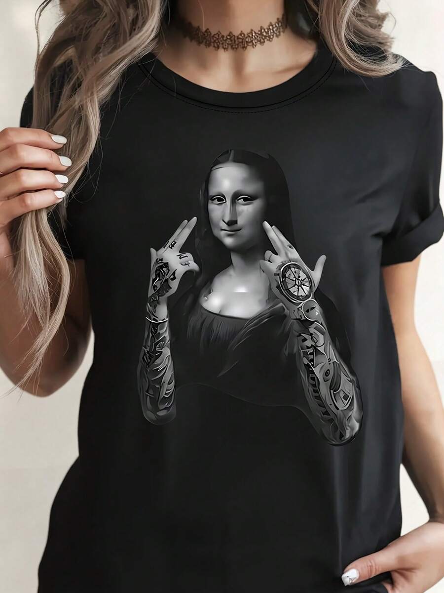 Women Outdoor Tees & Tanks - Black - View 1