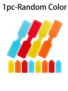 Multi-Color Reusable Cable Ties With Supports Handwritten Annotations Reusable Fastening Cable Ties Cord Organizer For Earphone Mouse Cable Winder Easy Cord Management And Identification Solution Office Home Essentials - Multicolor - View 11