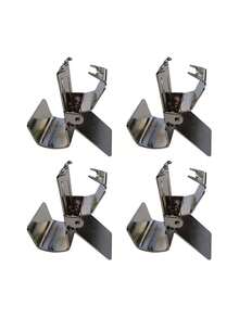 4pcs Stainless Steel Car Wash Mat Hanging Clips, Suitable For Hanging Rugs, Carpets, Mats - A - View 11