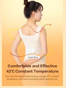 Cofoe Heat Pack,Disposable Self-Heating Heat Wrap, Portable Heating Pad For Lower Back & Period Comfort, Hand Warm Body Patch Up To 8 Hours Long-Lasting Warmth, Ideal For Home, Office & Travel - Self-heating Heat Pack - View 7