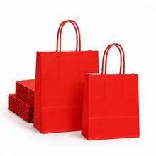 1/2pcs High-Quality,Classic Kraft Paper Bags – Simple, Elegant,Suitable For Birthdays, Weddings, Business Gifts, And Special Occasions - Kraft Paper Bags - View 6