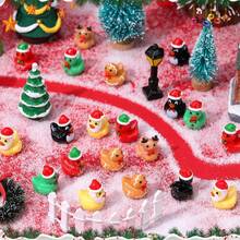 Christmas Random Decor, DIY Resin Desktop Decoration, Landscape Miniature Ornament, Christmas Party Gift, Party Home Decor (This Product Is For Adult Home Desktop Display/Miniature Landscape Gardening Accessories, Recommended Age 14+/15+, Not A Children's Toy) - Multicolor - View 9