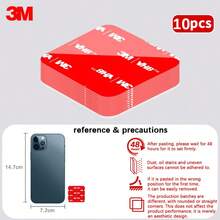 3M Double-Sided Adhesive VHB Tape - Film - Strong - Fixed - Waterproof - High Viscosity - Transparent Adhesive - Transparent - View 22