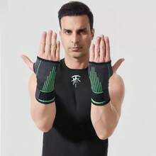4pcs Adjustable Ankle Braces With Wrist Wraps, (2pcs Wrist Wraps + 2pcs Ankle Braces) With Compression And Support Function - Suitable For Men And Women, Applicable For Gym, Football Sports - Fitness Wrist And Ankle Straps, With Hook And Loop Closure Design - Multicolor - View 2