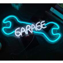1pc Neon Sign Low Voltage Soft Glow LED Silicone With USB Switch Cable, Car Check Engine Style Yellow Engine Shape Ambient Light Decor For Auto Repair Shop Garage Bedroom Game Room - Multi-color light - View 12