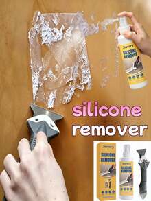 Jarrary Silicone Remover, Softens And Dissolves Old Silicone Sealant, For Kitchen, Bathroom, Bicycle Surfaces, Multi-Material Surface Cleaning - Liquid - View 4