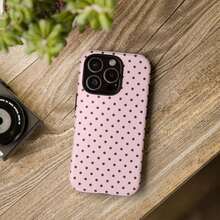 Cherry Red Polka Dot Phone Case, Compatible With IPhone17/IPhone16/15/14/IPhone13/12/11 Pro Max - 白色5 - 查看 1