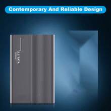 2TB USB 3.0 Portable External Hard Drive - 2.5" High-Speed Data Transfer, Durable & Stable, Ideal For Laptops, Desktops, And PCs, Compatible With Windows 7-11/IOS Systems, PC Backup Storage|Sleek Black Design|Sleek Storage Design - View 9