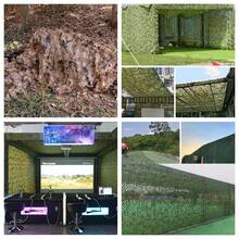 1pc Camouflage Sunshade Net, Lightweight And Durable, Suitable For Yard, Garden, Outdoor Decoration, Jungle Hunting, Concealment Shooting, Camping, Photography And More - Jungle Camouflage - View 5