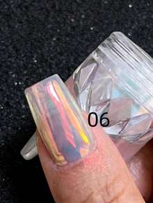 10罐/組 極光冰感美甲粉末套組，專業美甲師用品，美甲裝飾 - 彩色 - 查看 7