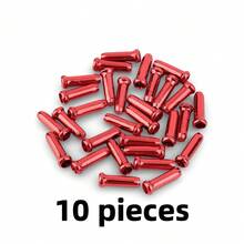 Bicycle Cable End Caps Brake Cable Derailleur Shift Cable Connector Caps Steering Cable Connector Caps, Mountain Bike Accessories Brake Cable End Caps Bicycle Brake Converter Aluminum Alloy Inner Cable Clamp Bicycle Parts Derailleur Converter Cable End Caps - A - View 8
