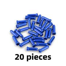 Bicycle Cable End Caps Brake Cable Derailleur Shift Cable Connector Caps Steering Cable Connector Caps, Mountain Bike Accessories Brake Cable End Caps Bicycle Brake Converter Aluminum Alloy Inner Cable Clamp Bicycle Parts Derailleur Converter Cable End Caps - A - View 7