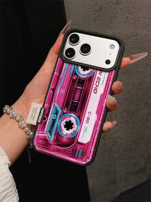 1 buah Casing Ponsel Magnetik Minimalis Premium Warna Pink, Pelindung Lembut Tahan Guncangan dengan Bukaan Besar, Kompatibel dengan Apple 17 Pro Max/11/12/13/14/15/16 Pro Max/17 dan Model Lainnya, Hadiah Liburan - MultiWarna - View 2