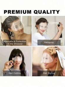 5/10/25/50pcs Transparent Face Wash Eye Shields, Sun Protection Eye Covers, Eyebrow Protection, Shower Water Blocker, Suitable For Eyelash Extensions And Post-Blepharoplasty Care - Multicolor - View 4