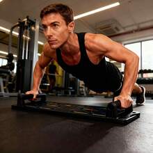 1PC Push-Up Board With Hidden Handle, Multi-Functional Push-Up Training Board, Home/Dorm/Gym Fitness Equipment For Men And Women, Strength Training Rack - Multicolor - View 2