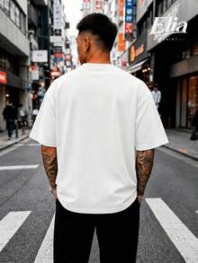 Camiseta Critical Hit RPG Streetwear Unissex 100% Algodão Básica Casual Gamer Nerd Top Premium Lançamento Envio Imediato Várias Cores P ao GG - Branco - Visão 4