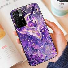 [24hShippingfromDE/FR/ES]Apple171615PokemonLunala01POCOF3F4F5M3M4M5M64GX3X4GTNFCX5GiftIdeaSoftSiliconePrintedPhoneCase,ShockproofProtectivePhoneCover,AestheticPresentForBirthdayHolidayFestival,SlimAnti-DropShellGiftForWomenMenCompatibleForiPhone - B - 查看 1
