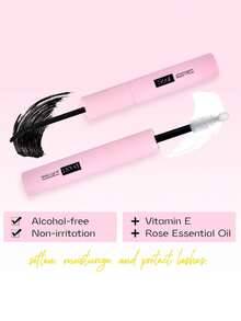 Perekat & Penyegel Bulu Mata 10ml, Pembersih Rias 5ml, Cocok untuk Bulu Mata Palsu, Tahan Lama, Tahan Air, Pakai Sepanjang Hari, Perekat & Penyegel Bulu Mata 2-in-1, Cocok untuk Ekstensi Bulu Mata DIY - View 4