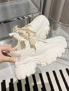 Women Wedges & Platform - Beige - View 7