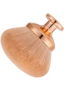 docolor Adorable Body Brush / Powder Brush / Tanning Brush, Creates A Flawless Finish For Effortless Application, Professional Body Tanning Tool That Ensures Even Application, Suitable For Liquid, Cream, And Powder Cosmetics. Seamless Blending Brush - Gold - View 2
