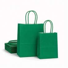 1/2pcs High-Quality,Classic Kraft Paper Bags – Simple, Elegant,Suitable For Birthdays, Weddings, Business Gifts, And Special Occasions - Kraft Paper Bags - View 5