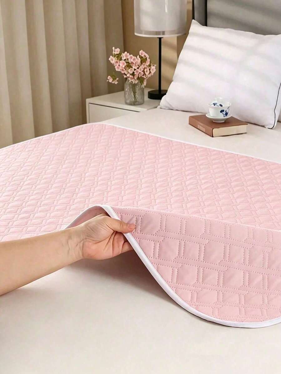 Waterproof Washable Mattress Pad,Waterproof Reusable Changing Pad, Reusable Leak-Proof Menstrual Pad, Reusable Incontinence Pad, Anti-Slip Absorbent Nursing Mat For Incontinence, Menstrual, All Seasons Use - Multicolor - View 1