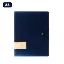 1pc A5 8-Hole Jelly Color Translucent PP Loose-Leaf Binder With Snap Button, Minimalist Notebook Cover & Planner Organizer For School Office Stationery - Ring Binder - View 10