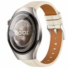 20mm Synthetic Leather Watch Band, Compatible With Venu Sq 2 Plus Vivoactive 5 3, Forerunner 165 55 645 245, Compatible With Huawei Watch GT3 GT2 42, Compatible With Samsung Galaxy Watch 7 6 5 4 40 44, Compatible With GTS 4 Smart Watch Band Accessory - 20mm - View 5