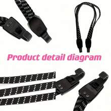 3-In-1 Bicycle Luggage Strap With Hooks - Durable, Elastic Road & Mountain Bike Cargo Net, Mixed Color, PA Material, Secure Item Binding For Cycling Accessories, Mountain Bike Strap - 3-in-1 Elastic Band - View 10