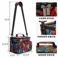 NEWHEY 1 X Shoulder Bag Lunch Bag Insulated Drinks Bag With Adjustable Shoulder Strap Waterproof Large Capacity Black,Food Bags - Multicolor - View 11
