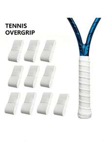 3/5/10pcs Super Comp Racquet Tennis Grip Tape, Anti-Slip Wear-Resistant Absorbent Overgrip, Outdoor Training Replacement Grip, Universal Padel, Badminton, Tennis Racket Sports Accessories - Multicolor - View 9