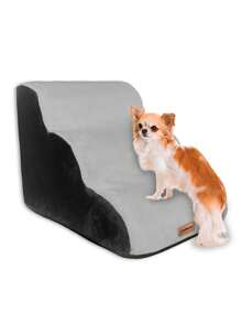 Redlemon 40 Cm Memory Foam Dog Stairs With Non-Slip Base - Grey - View 1