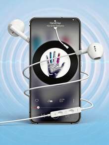 Wired In-Ear Headphones, Compatible With IPhone Interface, Type-C USB-C Plug And 3.5mm Jack, Comfortable Fit, With Microphone, Suitable For Laptop And Mobile Devices - View 8