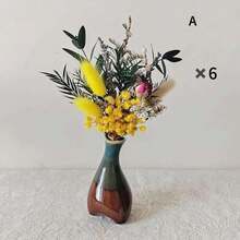 1/2/6Pcs Finished Gift Bouquet, Artificial Mini Flower Bouquet, Faux Floral Decor Gift For Valentine Christmas Mother's Day Anniversary, Photo Prop & Gift Shop Ornament (No Vase Included) - Multicolor - View 14