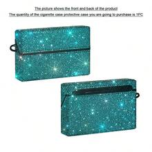 1pc Exclusive Luxury Rhinestone Studded Protective Case For TEREA, Fully Covered With A-Grade Artificial Diamonds For Sparkling Glamorous Effect, Suitable For TEREA, IQOS ILUMA, Best Used In Bright Lighting Environments - Multicolor - View 9