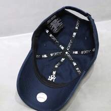 Topi Baseball NEW ERA MLB Bordir dengan Mahkota Lembut dan Pinggiran Melengkung 14205771 - Biru - View 2
