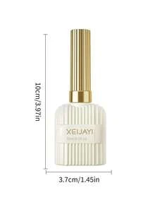 XEIJAYI 1瓶15ml玻璃頂層亮油，打造亮澤效果，可卸除，適用於LED美甲燈，美甲設計的完美選擇 - 無色 - 查看 10