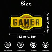 1pc Neon Sign Low Voltage Soft Glow LED Silicone With USB Switch Cable, Car Check Engine Style Yellow Engine Shape Ambient Light Decor For Auto Repair Shop Garage Bedroom Game Room - Multi-color light - View 14