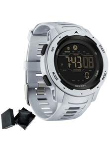 SANDA. SANDA Men Watch Pedometer Alarm Clock LED Digital Wrist Watch Multifunctional Outdoor Sport Shockproof Watches For Men - one-size - View 16