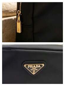 Prada This Women's Black Travel Bag Combines Daily Storage Functionality, Making It An Ideal Choice For Those Who Pursue Fashion Design And Practical Storage. For High-End Design Bag Enthusiasts, It Is Also A Must-Have Item. - Black - View 5
