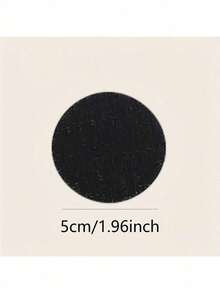 15/20/30/50pcs Round Carpet Stickers Black - Multicolor - View 8