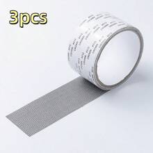 1 Roll Screen Repair Tape, Door And Window Screen Repair Patch, Tape Screen Repair Kit, Used For Repairing Holes And Tears, Insect-Proof Screen Repair Patch Paper, Window Repair Tape, Fiberglass Screen Tape Mesh Repair, Suitable For Mesh Doors And Windows (200cm*4.8cm) - Window Screen Repair Subsidy - View 17