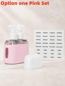Travel Dispenser Bottle Set, Pump Dispenser Bottle 2pcs/3pcs/4pcs, Cosmetic Dispenser Bottle Set, Travel ConTrainers - Multicolor - View 5