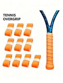 3/5/10pcs Super Comp Racquet Tennis Grip Tape, Anti-Slip Wear-Resistant Absorbent Overgrip, Outdoor Training Replacement Grip, Universal Padel, Badminton, Tennis Racket Sports Accessories - Multicolor - View 11