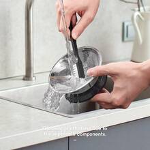 QCen Powerful Centrifugal Juicer, 500W, With Wide Mouth 3" Feed Chute For Fruits & Vegetables – Easy To Clean, Stainless Steel, Red, Ideal For Everyday Juicing And Fast Morning Drinks - 紅色 - 查看 4