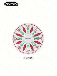 choxila 6件組 70ml 鬱金香圖案阿拉伯陶瓷茶杯，附中東紅鬱金香聚酯纖維防滑杯墊，復古圓形手工隔熱墊，適用茶室、辦公室聚會，生日畢業理想禮物，居家裝飾 - 鬱金香咖啡杯 - 查看 12