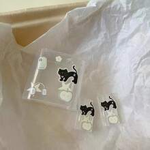 1 Set Funda Protectora para Cable de Datos y Cargador Apple con Diseño de Labios de Leopardo, Compatible con Cargador Apple 18-20W, Carcasa Protectora Anti-Rotura y Anti-Arañazos - Multicolor - Ver 5