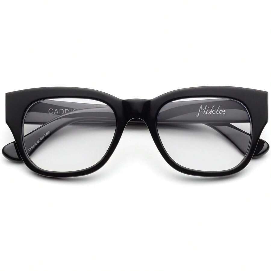 Gafas de Lectura Unisex CADDIS Miklos con Aumento - Negro Mate - Ver 1